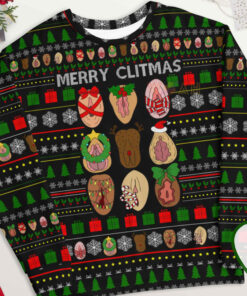Men Vagina Vulva Dirty Ugly Christmas 3D Sweater