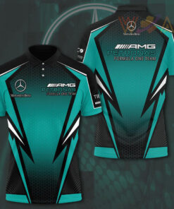 Mercedes AMG Petronas F1 3D Apparels polo