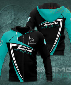 Mercedes AMG Petronas F1 Team 3D Apparels S29 Zip Hoodie