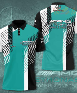 Mercedes AMG Petronas F1 Team 3D Apparels S34 Polo