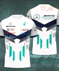 Mercedes AMG Petronas F1 Team 3D Apparels S42 T shirt