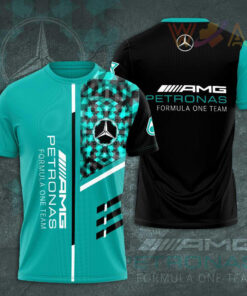 Mercedes AMG Petronas F1 Team 3D Apparels S43 T shirt