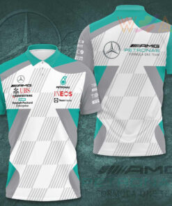 Mercedes AMG Petronas F1 Team 3D Apparels S44 Polo