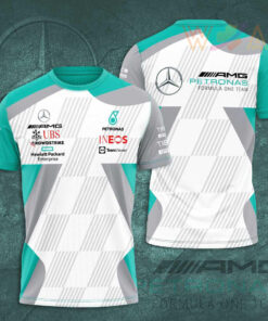 Mercedes AMG Petronas F1 Team 3D Apparels S44 T shirt