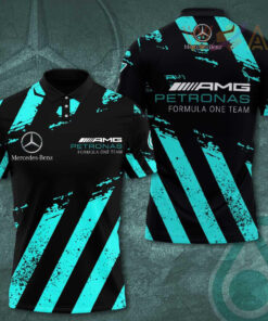 Mercedes AMG Petronas F1 Team 3D Apparels S45 Polo