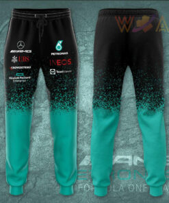 Mercedes AMG Petronas F1 Team 3D Apparels S48 Sweatpant