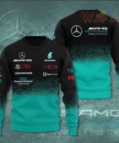 Mercedes AMG Petronas F1 Team 3D Apparels S48 Sweatshirt
