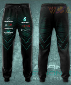 Mercedes AMG Petronas F1 Team 3D Apparels S49 Sweatpant