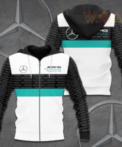 Mercedes AMG Petronas F1 Team 3D Apparels S50 Zip Hoodie