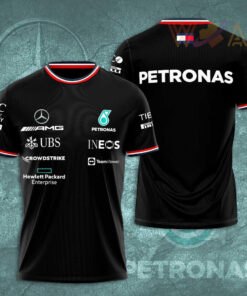Mercedes AMG Petronas F1 Team 3D Apparels S55 T shirt