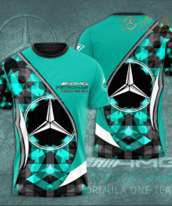 Mercedes AMG Petronas F1 Team 3D T shirt S18