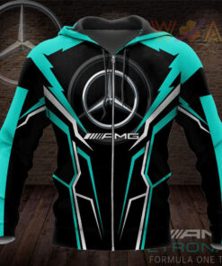Mercedes AMG Petronas F1 Team zip up hoodie MERAMGS09
