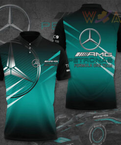 Mercedes And Petronas 3D polo