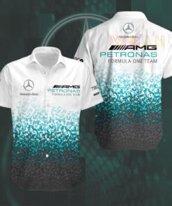 Mercedes Petronas 2022 3D short sleeve shirt