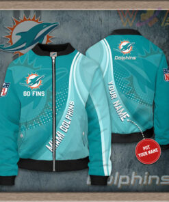 Miami Dolphins 3D Bomber Jacket 02