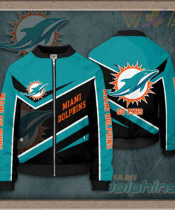 Miami Dolphins 3D Bomber Jacket 03