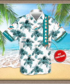 Miami Dolphins 3D Hawaiian Shirt 02