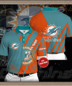 Miami Dolphins 3D Polo 04