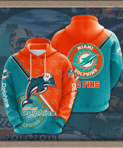 Miami Dolphins 3D hoodie 06