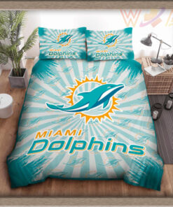 Miami Dolphins bedding set 04