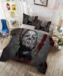 Michael Myers bedding set design 2