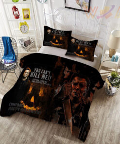 Michael Myers bedding set design 6