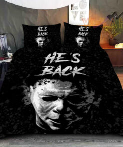 Michael Myers bedding set design 9