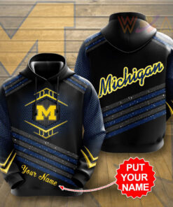 Michigan Wolverines 3D Hoodie 08