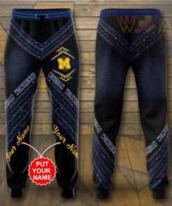 Michigan Wolverines 3D Sweatpant 05
