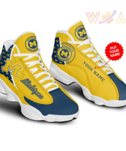 Michigan Wolverines Jordan 13 02