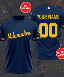 Milwaukee Brewers T shirt 04