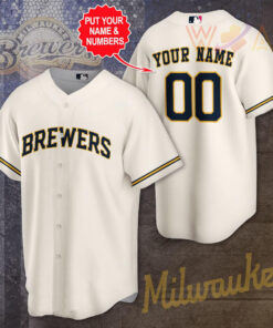 Milwaukee Brewers jersey shirt 01