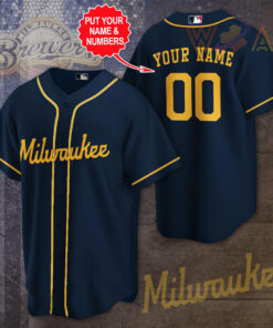 Milwaukee Brewers jersey shirt 02