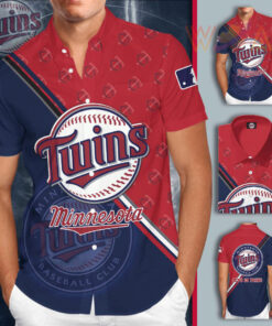 Minnesota Twins Sleeve Dress Shirt 03
