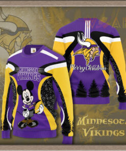 Minnesota Vikings 3D Sweatshirt 01
