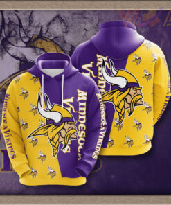 Minnesota Vikings 3D hoodie 02