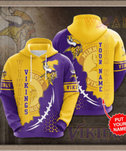Minnesota Vikings 3D hoodie 04