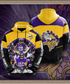 Minnesota Vikings 3D hoodie 09