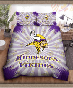 Minnesota Vikings bedding set 05