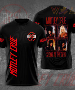 Motley Crue 3D Apparels T shirt