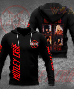 Motley Crue 3D Apparels hoodie