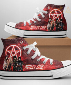 Motley Crue High Top Canvas Shoe WOAHTEE29523S2 Design 1