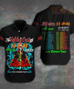 Motley Crue Sleeve Dress Shirt 03