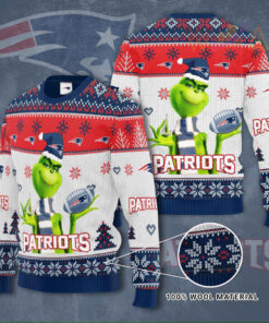 New England Patriots 3D sweater 01