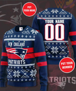 New England Patriots 3D sweater 03