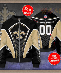 New Orleans Saints 3D Bomber Jacket 03