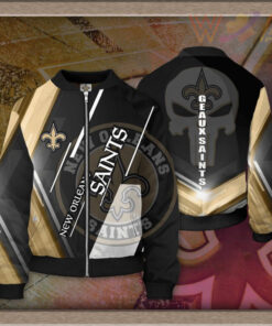 New Orleans Saints 3D Bomber Jacket 04