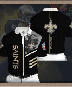New Orleans Saints 3D Polo 02