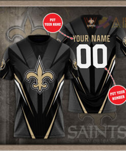 New Orleans Saints 3D T shirt 2