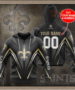 New Orleans Saints 3D hoodie 3